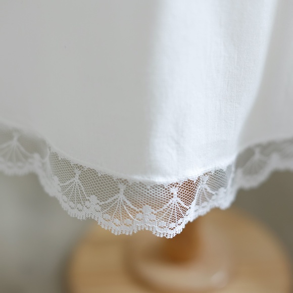 Strasburg Girl's/Infant White Slip With Lace Size 6 Months NWOT - Picture 3 of 3